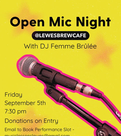 Lewes Brewcafe Haps w/c 1/9/25