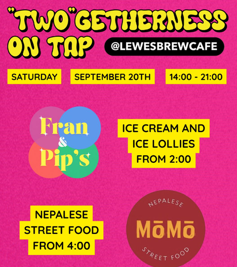 Lewes Brewcafe Haps w/c 15/9/25