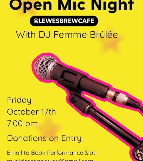 Lewes Brewcafe Haps w/c 15/10/25