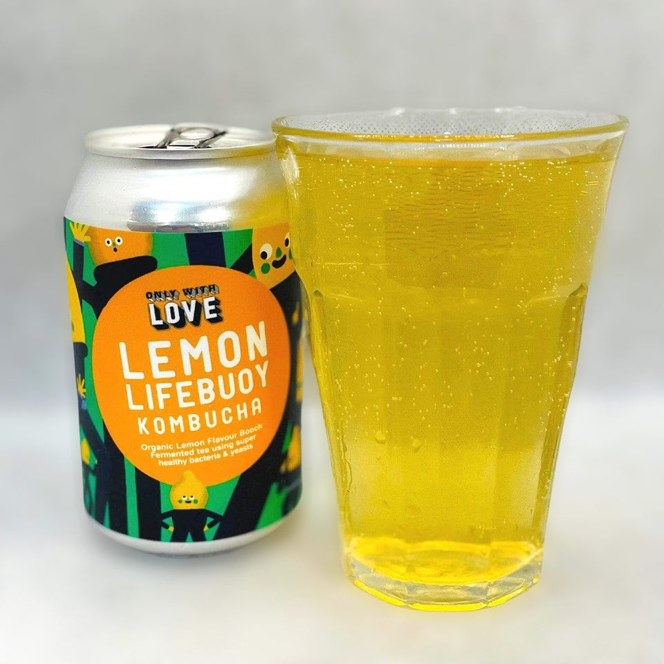 Lemon Lifebuoy Kombucha