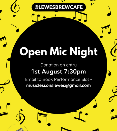 Lewes Brewcafe Haps w/c 28/7/25