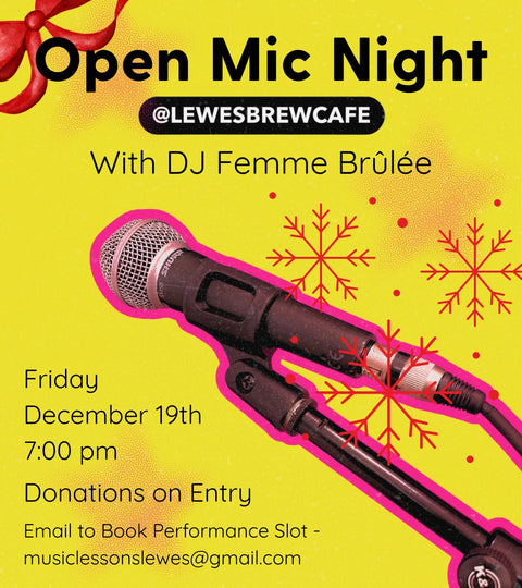 Lewes Brewcafe Haps w/c 15/12/25