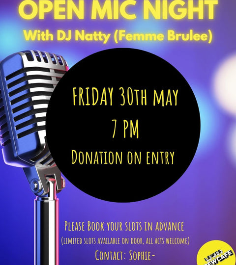 Lewes Brewcafe Haps w/c 26/5/25