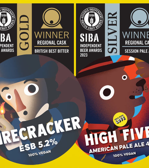 Firecracker ESB Wins GOLD at SIBA South East Beer Awards, High Fives APA in with a SILVER