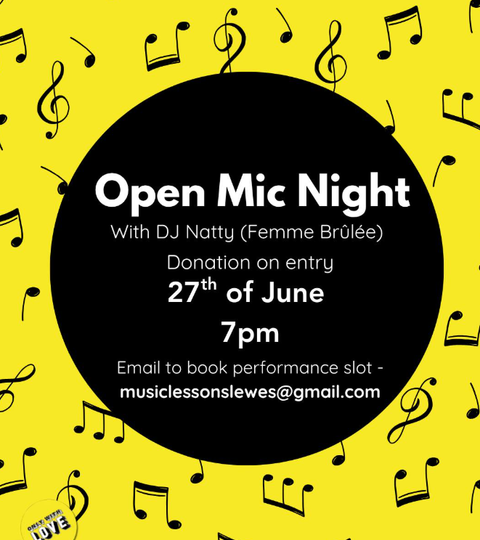 Lewes Brewcafe Haps w/c 16/6/25