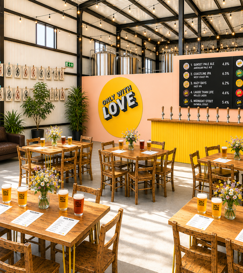 Only With Love Tap Room Update
