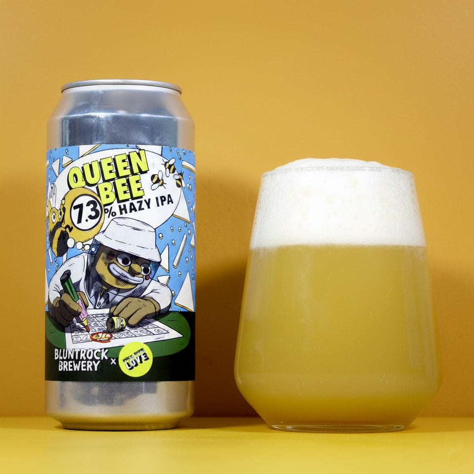 Queen Bee Hazy IPA (Bluntrock Collab)