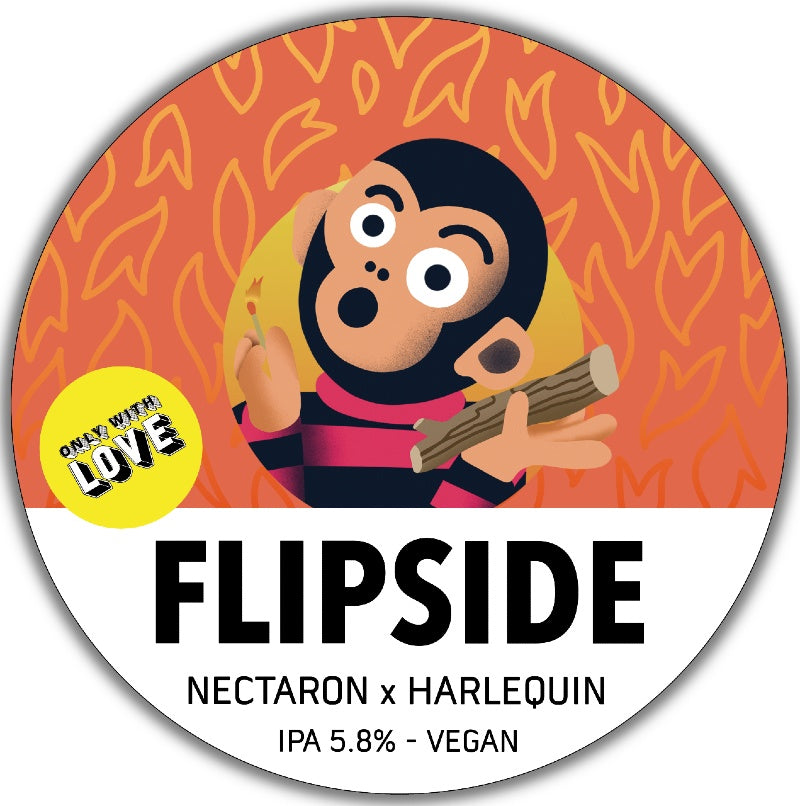 Flipside Nectaron x Harlequin IPA