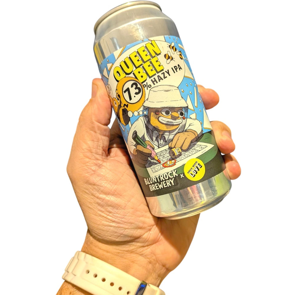 Queen Bee Hazy IPA (Bluntrock Collab)