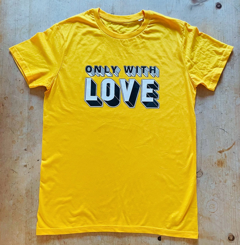 Only With Love Sweet Tee / Yellow