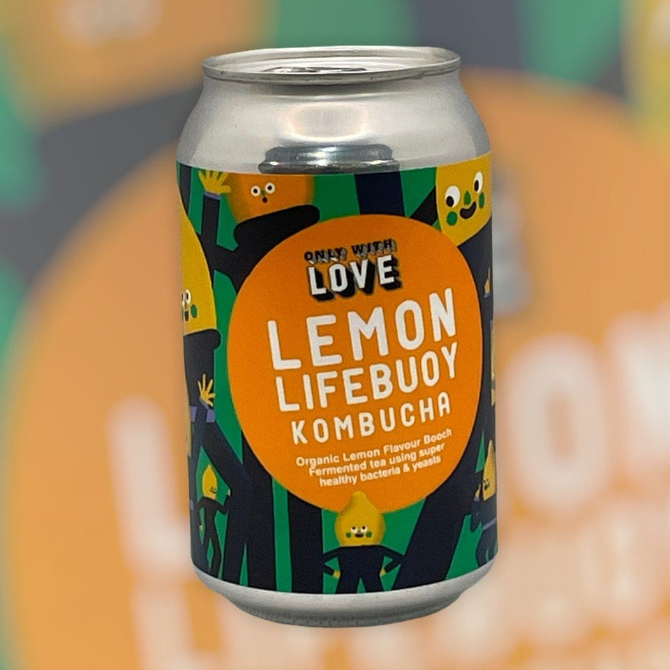 Lemon Lifebuoy Kombucha